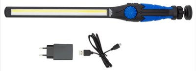 Led/UV-staaflamp, oplaadbaar dmv USB, 620 Lumen