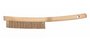 Staalborstel, 3-rijig, L 260 mm, houten greep_9